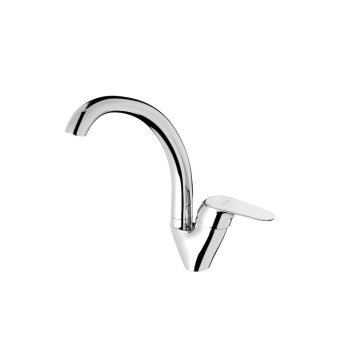 Single lever sink mixer faucet