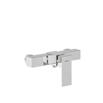 Single lever shower faucet.