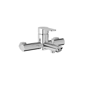 Single handle faucet for shower and bathtub.