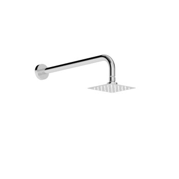 4'' square ultra-thin showerhead kit
