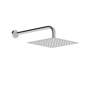8'' square ultra-thin showerhead kit 