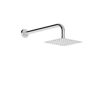 6'' square ultra-thin showerhead kit 