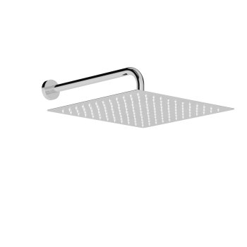 12'' square ultra-thin showerhead kit